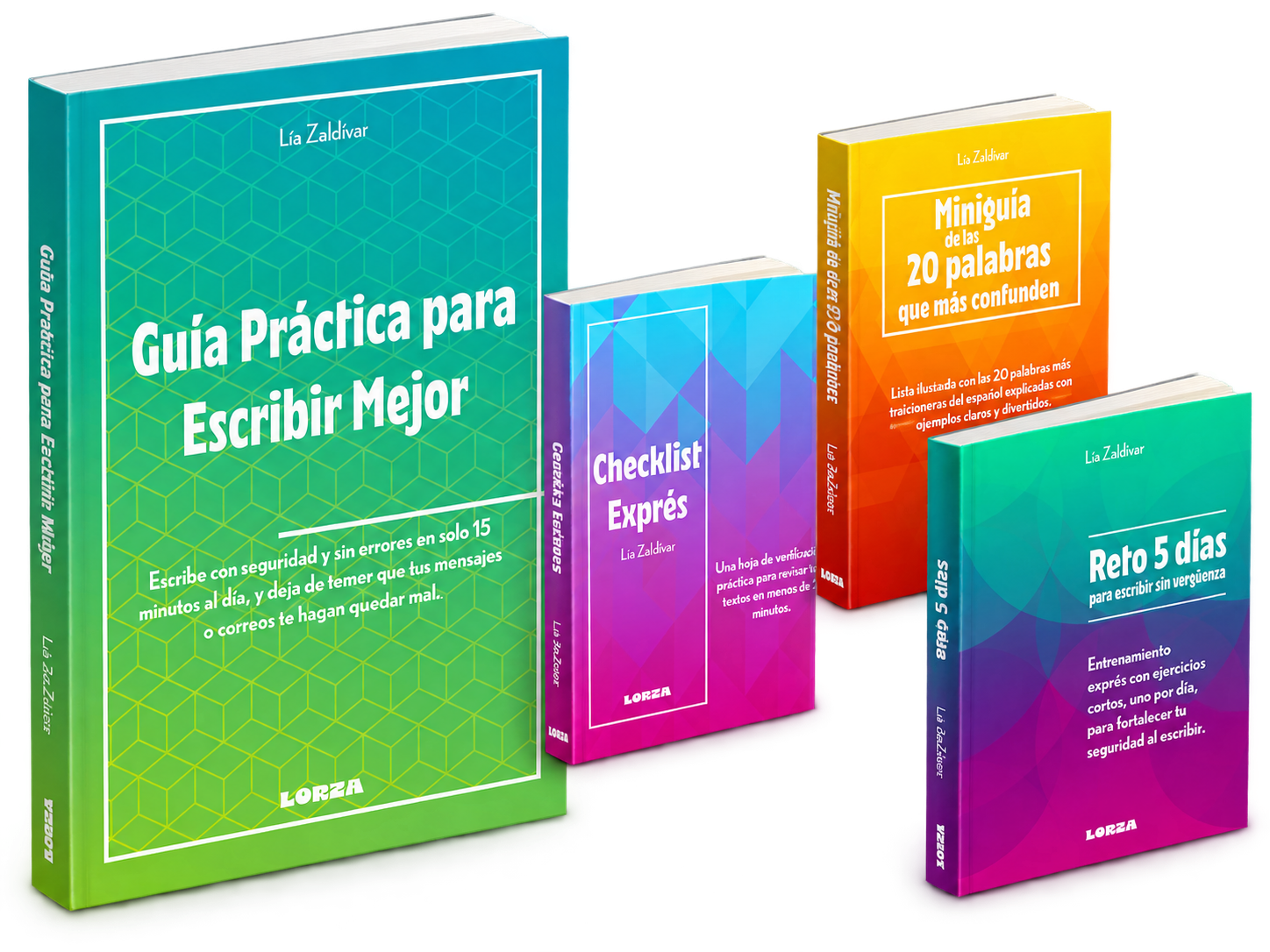 Guía Práctica para Escribir Mejor con Checklist Exprés, Miniguía de las 20 palabras que más confunden y Reto 5 días para escribir sin vergüenza